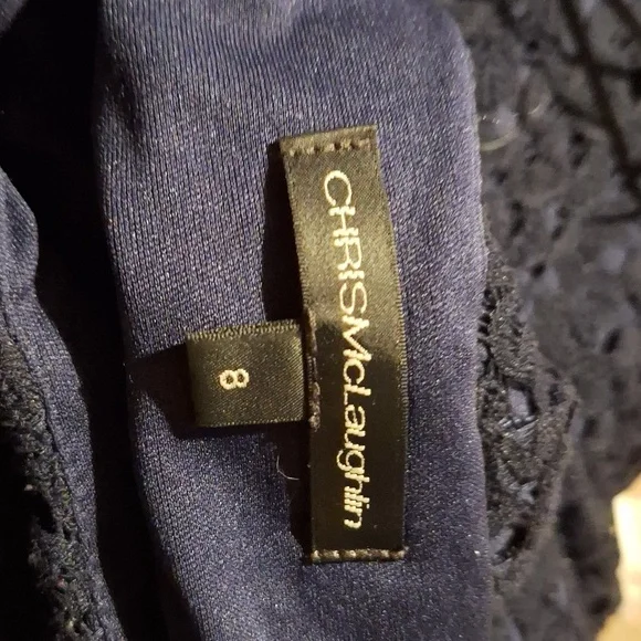 Chris McLaughlin / navy/size 8/dress - Picture 10 of 11